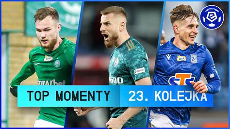 WSZYSTKIE GOLE 23 KOLEJKI TOP MOMENTY SKRÓTY Ekstraklasa 2022