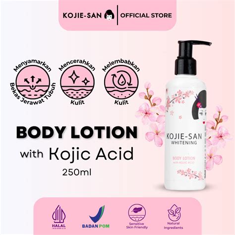 Jual Kojie San Body Lotion Ml Uv Protection With Kojic Acid