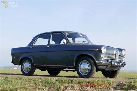 Classic 1963 Alfa Romeo Giulietta TI In A Good Condition For Sale