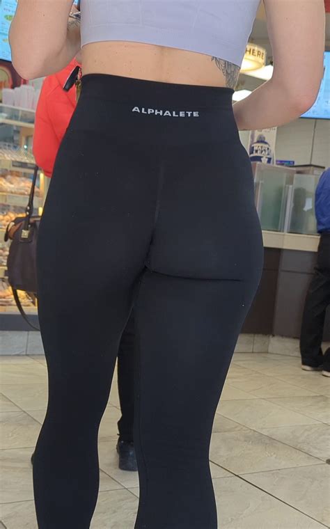 Alphalete Babe With An Alpha Ass 4K 100th Video Celebration Post 3 4 Spandex Leggings