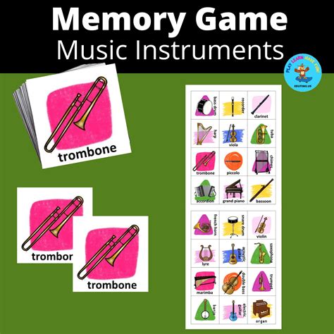 Music Instruments Memory Game Classful