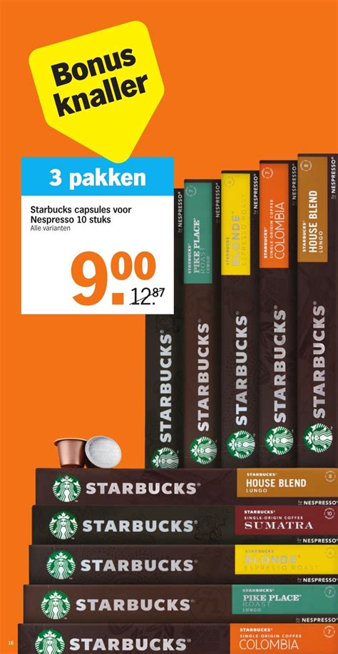 Starbucks Capsules Voor Nespresso 3 Pakken 10 Stuks Alle Varianten