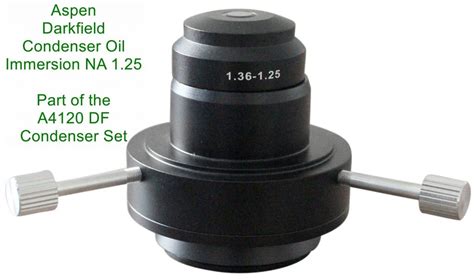 Darkfield Condenser Twin Pack For A Cx40 Microscope Range