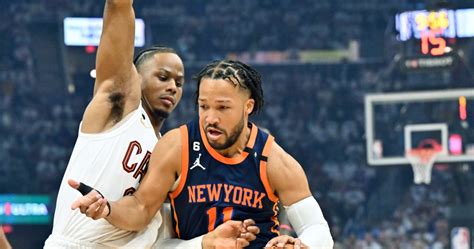 Knicks Jalen Brunson S Antics Need To Be Alerted To Refs Cavs