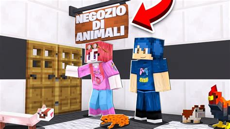 APRIAMO IL NOSTRO NEGOZIO DI ANIMALI MINECRAFT VITA IN CITTÀ YouTube