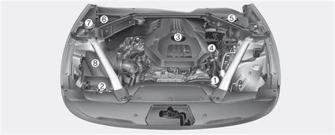 Kia Stinger Engine Compartment Maintenance