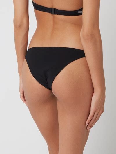 Barts Bikini Hose Mit Hohem Beinausschnitt Modell Solid Black