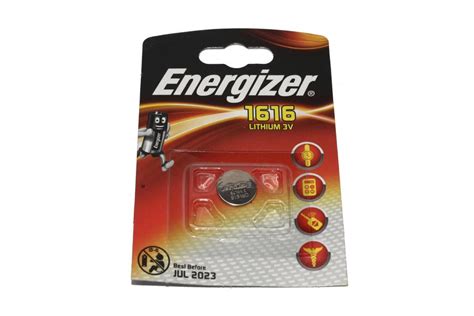 Батарейка Energizer CR1616 3V Lithium 1/10