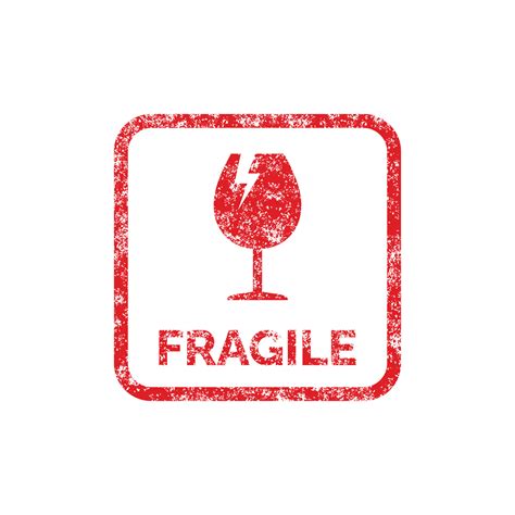 Fragile Packaging Mark Icon Symbol Vector Vector Art At Vecteezy