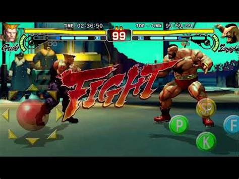 Street Fighter IV CE Gameplay Arcade Mode Guile Vs Zangief Struggles