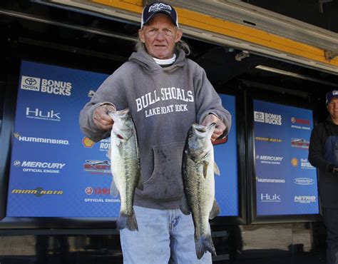 71-Year-Old Angler Takes The Lead For Final Bassmaster Classic Berth ...