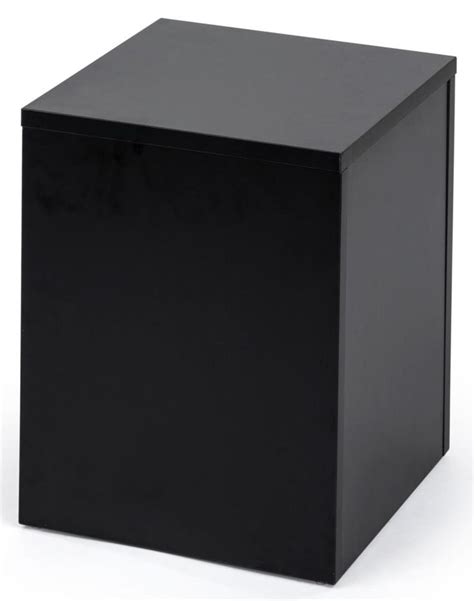 Retail Display Cube 16h X 125w Collapsible Riser Melamine