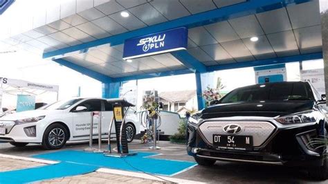 Dukung Ekosistem Electric Vehicle Pln Luncurkan Enam Spklu Serentak Di