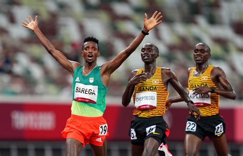 Athletics Ethiopian Barega Upsets Cheptegei To Win Shock 10000m Gold