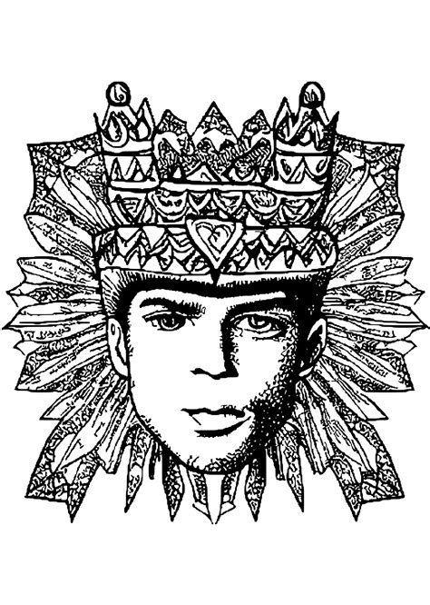 Prince Coloring Page Creative Fabrica