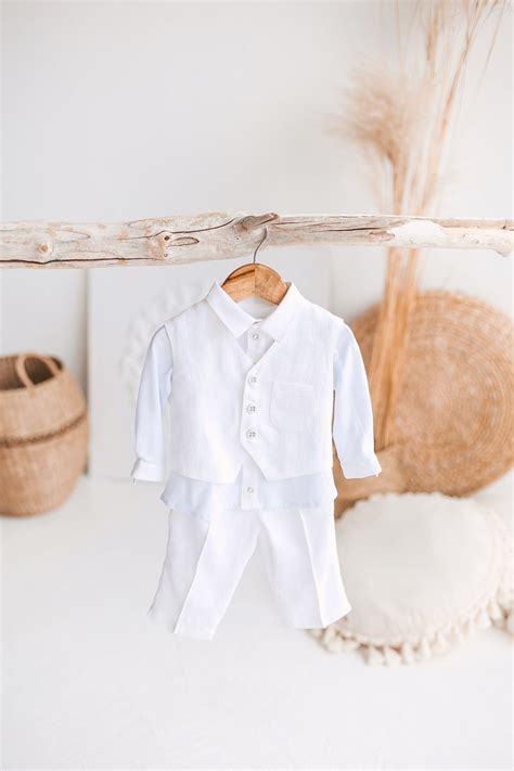 Baby Boy Baptism Outfit, Baby Boy Christening Outfit, Baptism Outfit ...