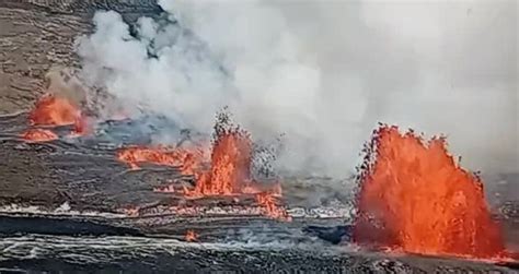 Hawaii Island's Kīlauea Volcano Erupts in Hawaii Island Alert - Videos - Metatube