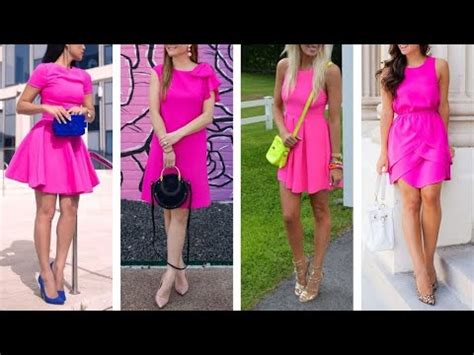 Descubre Las Mejores Combinaciones Para Lucir Un Vestido Rosa Fiusha De