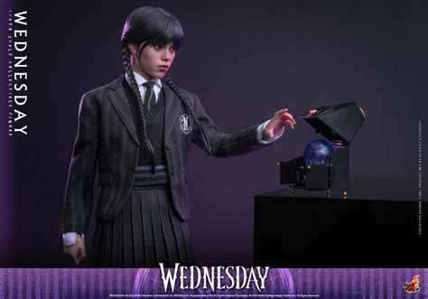 Wednesday Hot Toys Wednesday Addams Figure The Toyark News