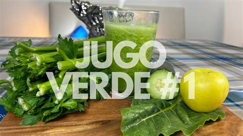 Prepara Tu Primer Jugo Verde Detox Youtube