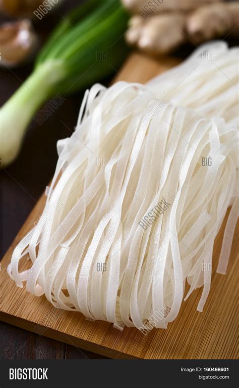 Raw Rice Flour Noodles Image & Photo (Free Trial) | Bigstock