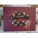 Louis Vuitton Lips Fashion Glam Pop Art Modern Graffiti Wall Art