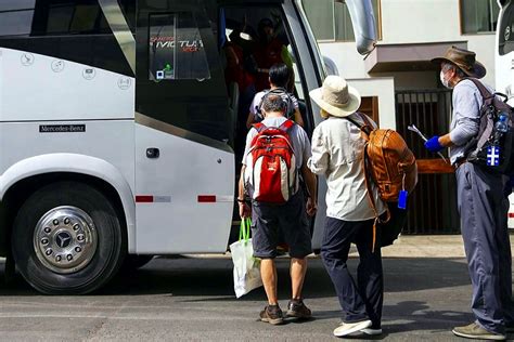 Transporte turístico aprueban protocolo sanitario para prestar el