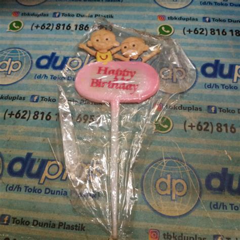 Jual Hiasan Mainan Kue Cake Topper Upin Ipin Happy Birthday Jakarta