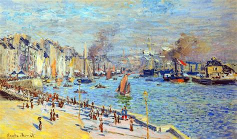 Vue Sur Le Vieux Port Du Havre Claude Monet Fr Monet Claude