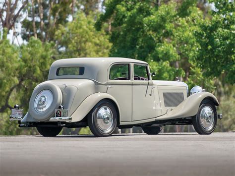 1934 Bentley 3½ Litre Sports Saloon by Park Ward Monterey 2015 RM