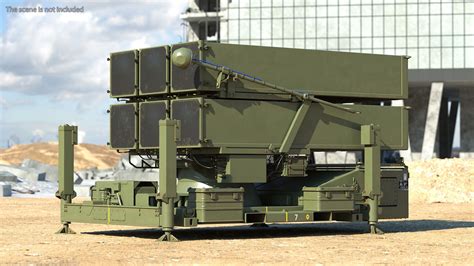 NASAMS Air Defense System Is Small Medium Range 3D Model 129 3ds