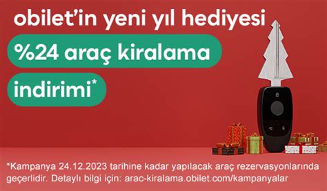 Yeni Yıla Özel Araç Kiralama İndirim Kodu Kampanyası