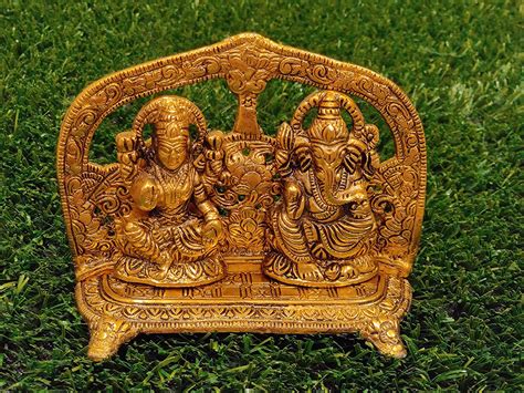 Buy Giftnagri Gold Plated Metal Handicraft Diwali Hindu God Bhagwan