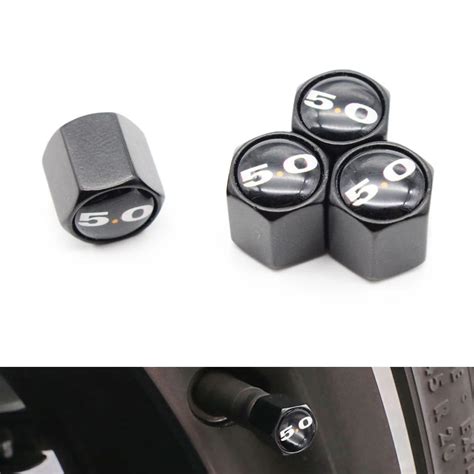 4Pcs Set Car Styling Zinc Alloy Car Tire Valve Caps Wheel Tires Tire