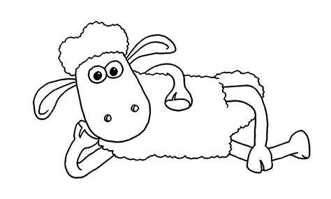 Shaun The Sheep Drawing at GetDrawings | Free download