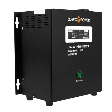 ᐉ ИБП LogicPower LPA W PSW 500VA 350Вт 2A 5A 10A 12В с правильной