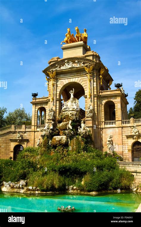 Citadel Park In Barcelona Spain Stock Photo Alamy