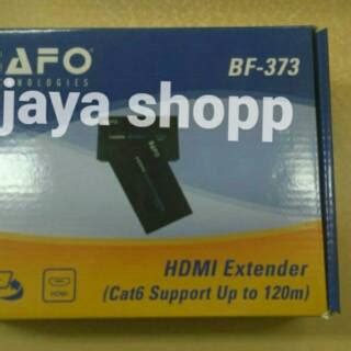 Jual HDMI Extender Over Cat6 Lan Cable 200 Meter BF 374B BAFO ORIGINAL