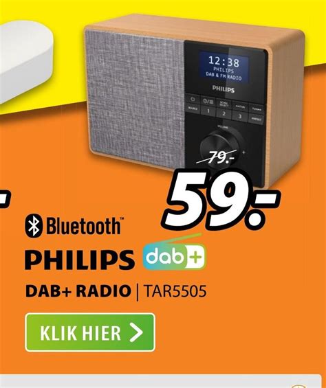 Bluetooth Philips Dab Radio Tar Aanbieding Bij Expert