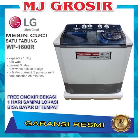 Jual Mesin Cuci Lg P R Kg Tabung R Low Watt Shopee Indonesia