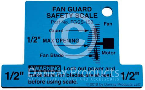 Fan Guard Safety Scale Danray Products