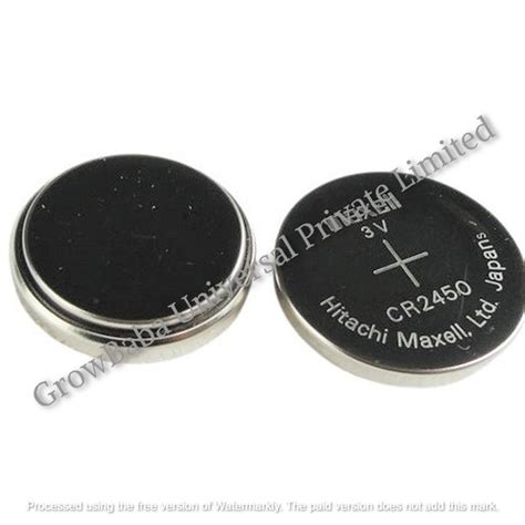 Maxell Cr Volt Lithium Coin Cell Battery Button Type At Rs