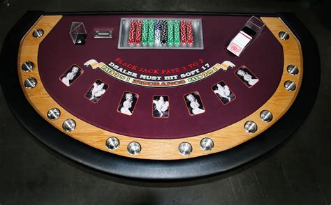 blackjack table standard   productions