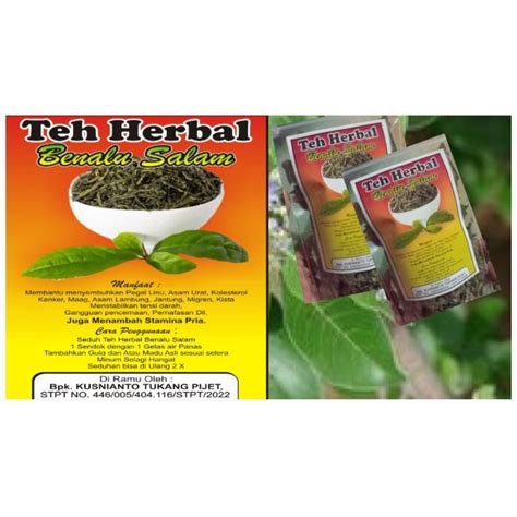 Jual Teh Herbal Benalu Salam Kanker Magh Lambung Dan Kesehatan