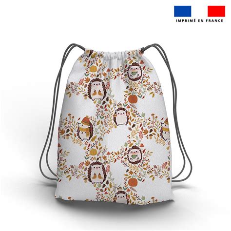 Kit Sac Dos Coulissant Motif Mes Petites Affaires De Plage Licorne