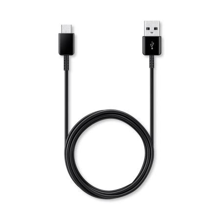 Official Samsung Usb C Black M Charging Cable For Samsung Galaxy