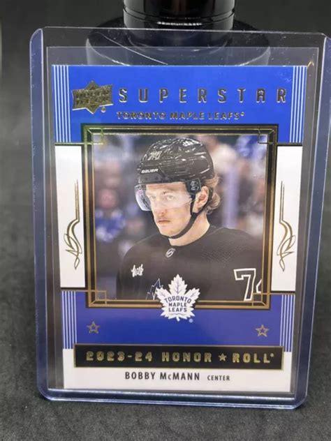 Upper Deck Series Rouleau D Honneur Hr Bobby Mcmann Recrue