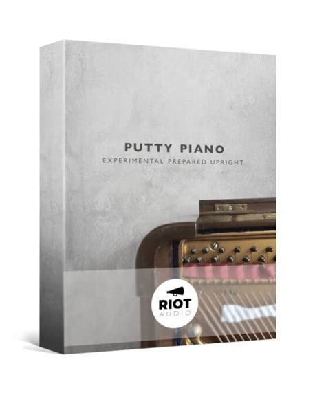 Putty Piano Riot Audio Prepared Upright Piano Sample Library