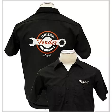 Fender Guitar Mechanic Work Shirt | Musician's Friend