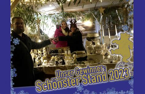 Gewinner Schönster Stand MargeArt Weihnachtsmarkt Dielsdorf